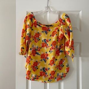 Status off the shoulder blouse